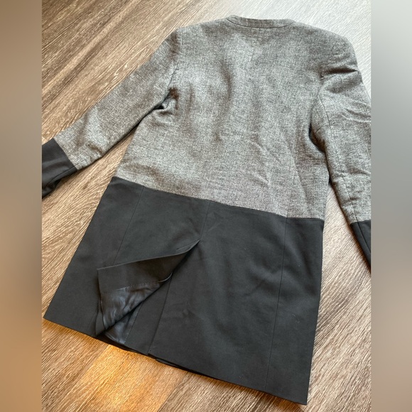 French Connection Mid Length Color Block Blazer Jacket - Picture 9 of 13